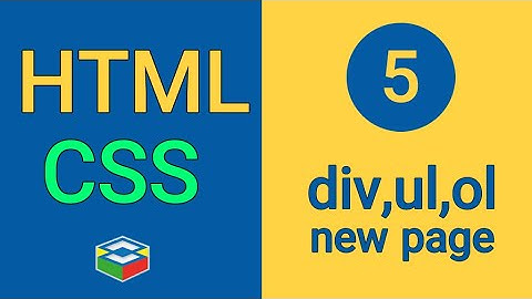 آموزش طراحی سایت | HTML CSS | جلسه پنجم #طراحی_سایت