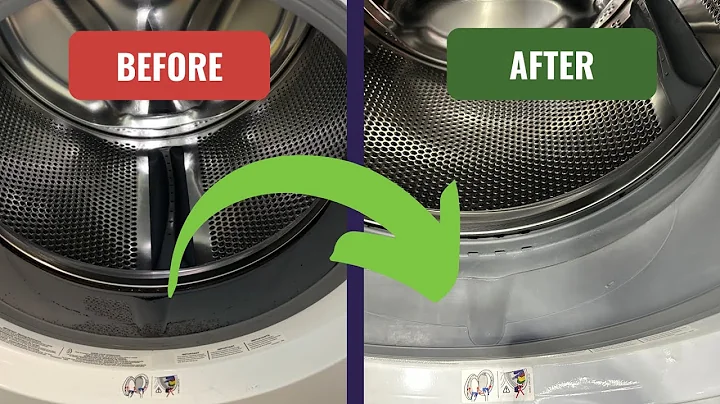 How to Remove MOLD from a Washing Machine Door Seal