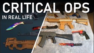 Critical Ops Guns in REAL LIFE