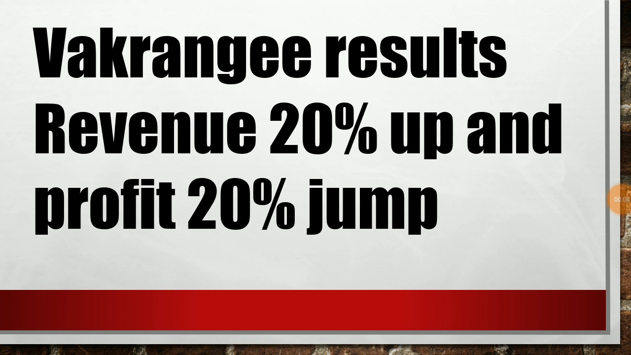 Vakrangee results, revenue and profit 20% jump, dividend declared