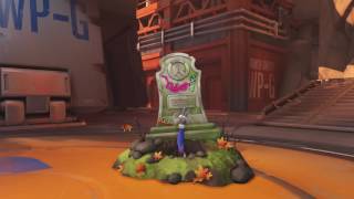 RAW VIDEO | OVERWATCH | DVA | CLASSIC | RIP | VICTORY POSE | GIBRALTAR
