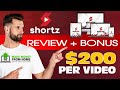 Shortz Review ✅- Shortz Software DEMO (How To Make 200$ Per Video)💰