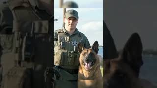 Final farewell of hero #k9  #emotional #heartbreak #fyp #farewell #family #dog #honor #retirement
