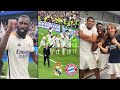 Clbration folle du real madrid aprs avoir atteint la finale de la ligue de champions ulc 2024