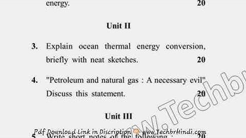 2019 Dcrust MSc ES 1st Sem  Energy Resources Question Paper