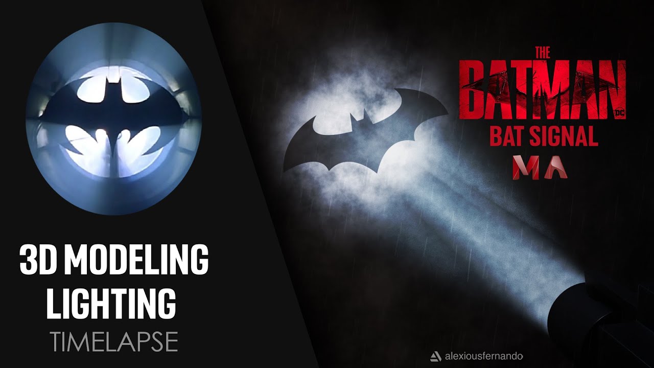 Batman Signal Light 3D :: Behance