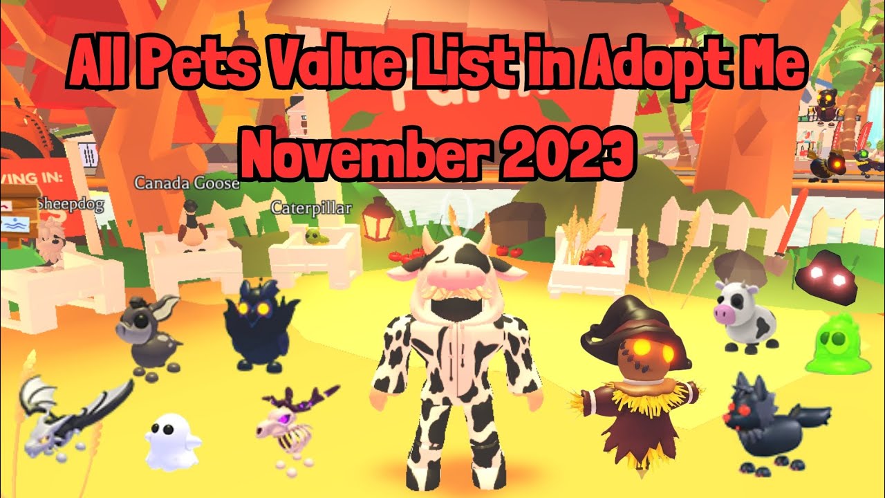 Pet value list 2ND WEEK OF SEPTEMBER, ADOPT ME, ROBLOX,2021 