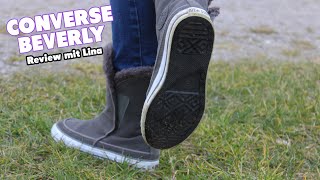 CONVERSE BEVERLY Boots TEST REVIEW mit Lina 08 YouTube