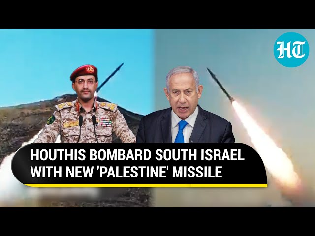 For The First Time Ever, Iran-backed Houthis Fire 'Palestine' Ballistic Missile Towards Israel class=