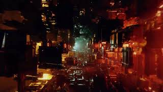 sci-fi techno grunge tunnel loop 🌟 No Copyright Background | Video 4K Video (Ultra HD)