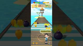 A Boy Play The Best Fruit Game #ringtossking screenshot 3