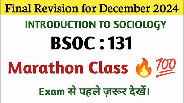 bsoc 131 important questions with answers 2024 | ignou bsoc 131 important questions 2024 | BSOC 131