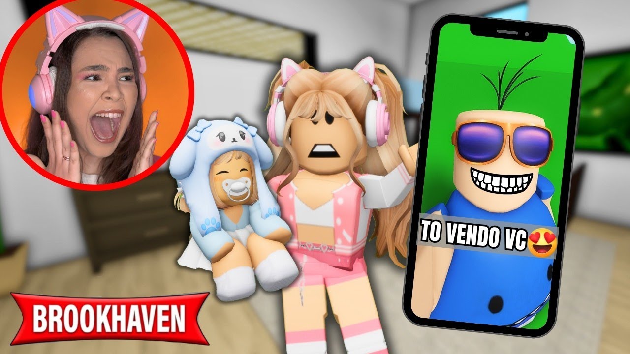 TEM um MENINO PERSEGUINDO a BABY no BROOKHAVEN