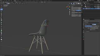 Eames Chair - 1 Shell Modeling