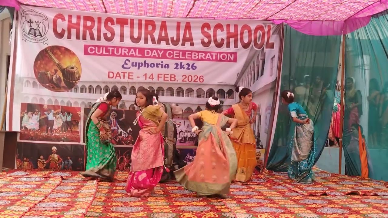 Cultural program 2026 Christuraja School Hata 