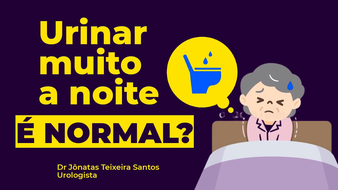 URINAR MUITO A NOITE! SAIBA O QUE PODE SER! - YouTube