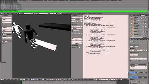 Blender Game Engine Robot Demo