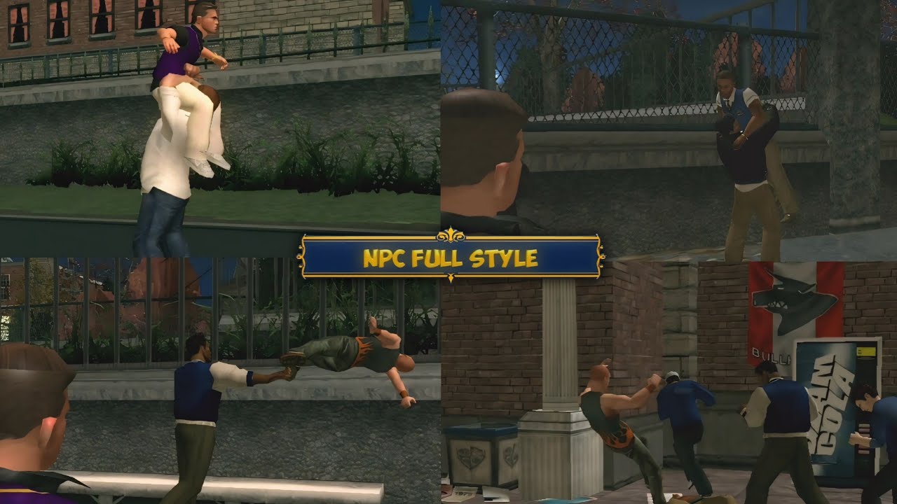 Bully AE - NPC Full Fighting Style