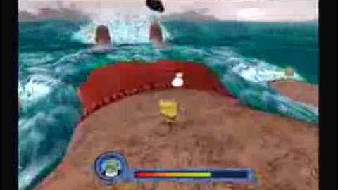 SpongeBob SquarePants: The Movie Game 100% Walkthrough - Part 15 - Dennis Strikes Back! (1/1)