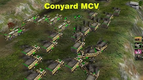 General Zero Hour Custom Mission - Conyard MCV