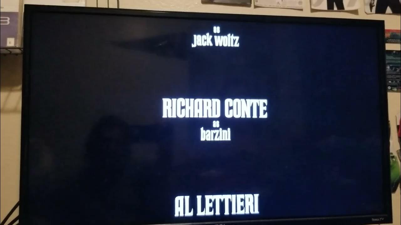 The Godfather End Credits (English Audio Descriptive) - YouTube