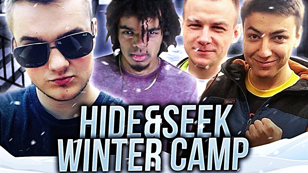 WINTER CAMP HIDE AND SEEK!