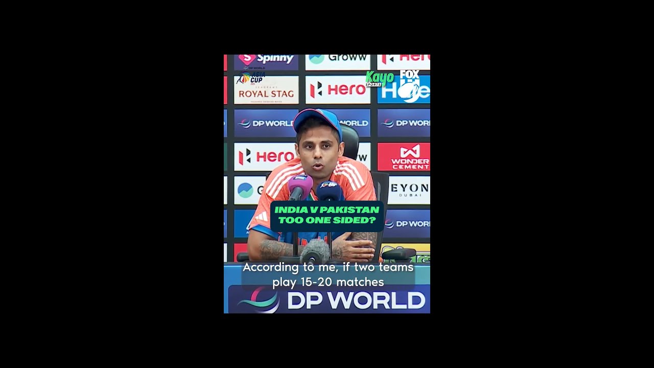 India v Pakistan Rivalry Over? 👀