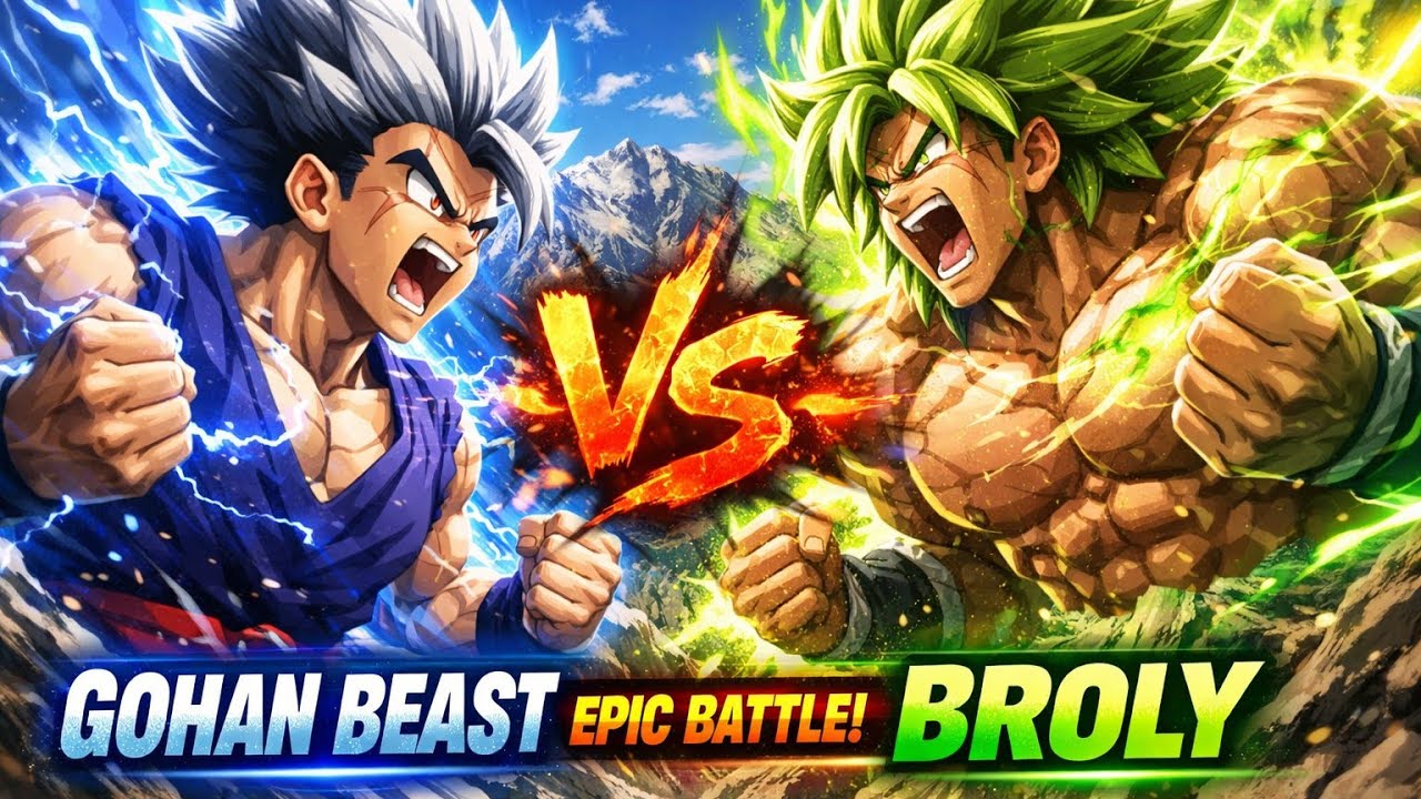 Gohan Ultra vs Broly Super Full Power Ultimate Battle Dragon Ball Sparking Zero #1 