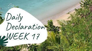 Daily Declaration Week 17 - I will arise and shine Isaiah 60:1 | Bible Memory Verse for Kids