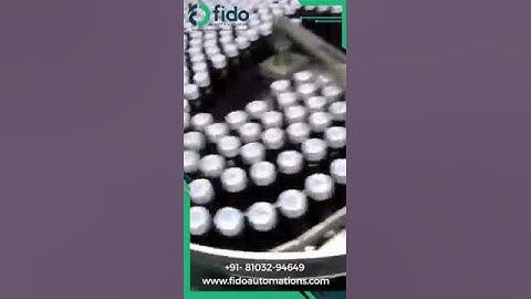 FIDO Automation | Automatic Labeling Machine | Model FAP 1001 | Bottle & Can Labeling Solution