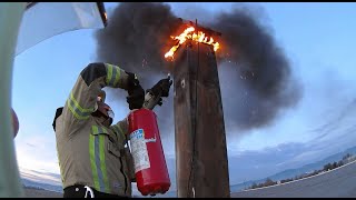 Požar dimnjaka / Chimney fire, 02.11.2020