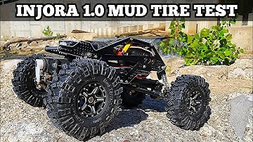 Injora 1.0 Mud Tires Scx24 Test