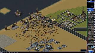 Red alert 2 - Land Mine - anti-tank test + TALON Jet fighter test.