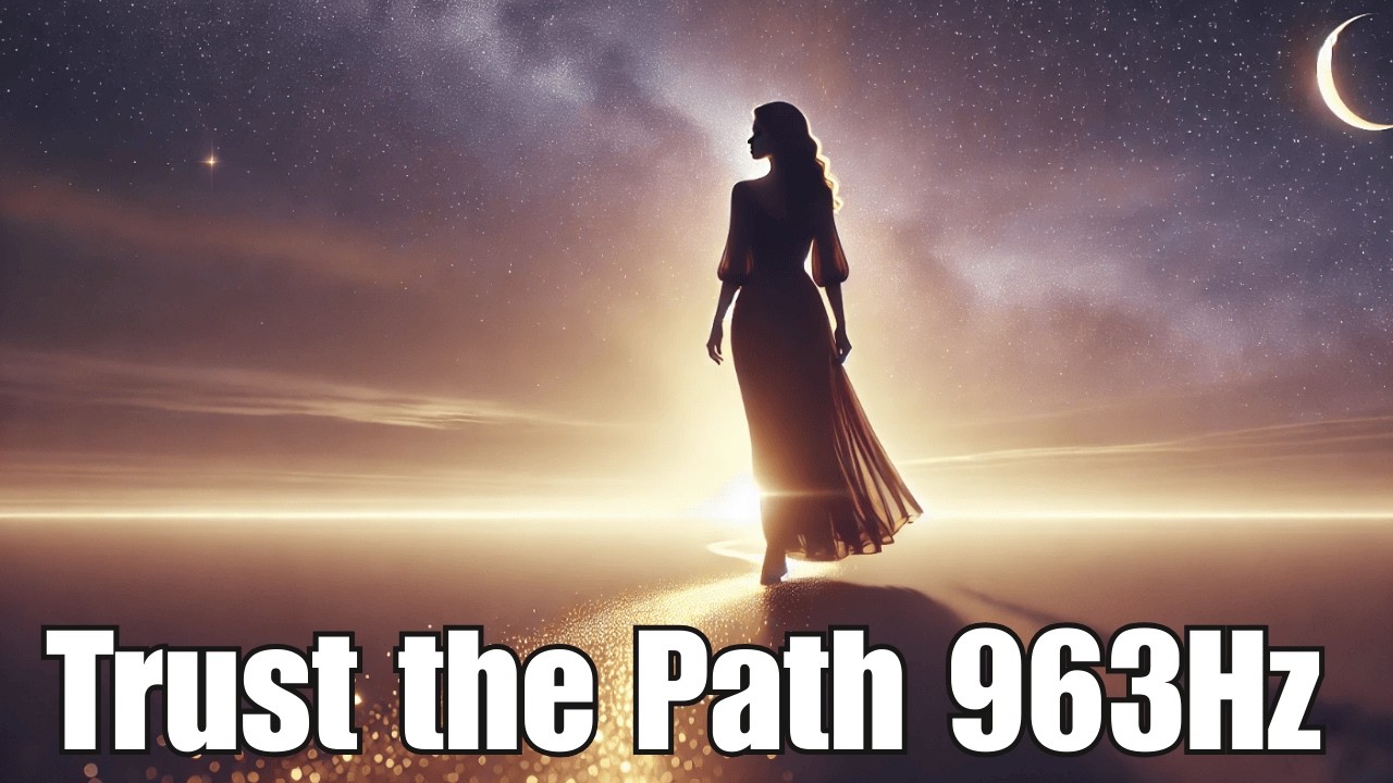 LIVE 963Hz ✨ Trust the Path — Rest in Divine Direction