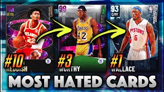 MY TOP 10 MOST HATED CARDS IN NBA 2K21 MyTEAM