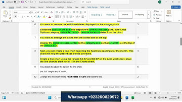 Exp22_Excel_Ch03_Cumulative_Patient | Unit 2 – Grader Project Blood Pressure |Excel Ch03 Cumulative