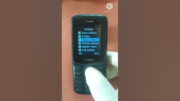 Lava A1 Josh Language Change Setting