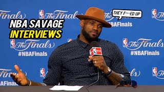 SAVAGE LEVEL 100% NBA INTERVIEWS EDITION 2017