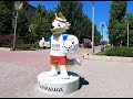 Walks around Volgograd Arena - Volgograd landmarks [4K]