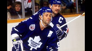 Doug Gilmour and Wendel Clark Highlights - 