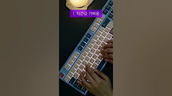 20만원 짜리 키보드가 돈 값 하는 이유! 키보드 ASMR