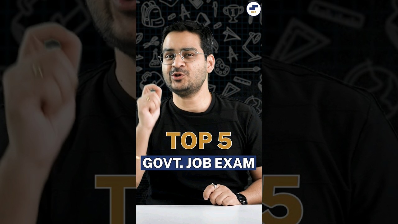💥Sarkari Jobs After BCA! Top 5 Govt Jobs After BCA🤩 