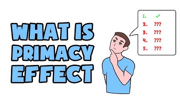 What is Primacy Effect | Explained in 2 min