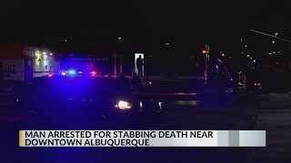 Albuquerque Police arrest suspect accused of stabbing man to death