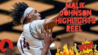 Malik Johnson 2020/21 Senior Season Highlights HD