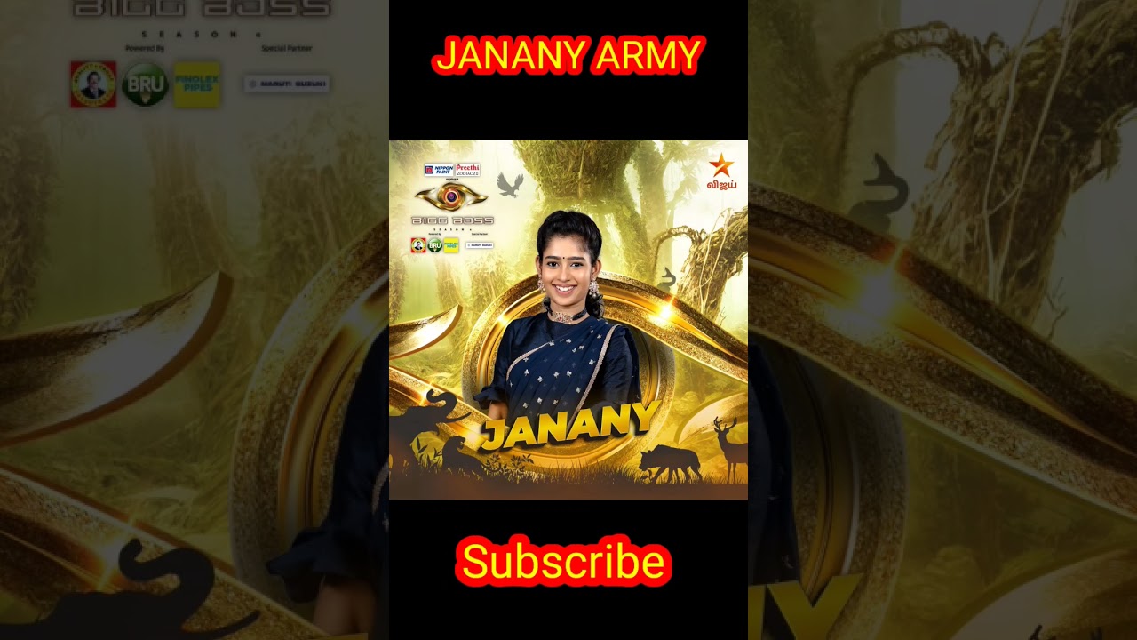 Bigg_Boss_s6_janany 💞|