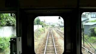 長野電鉄8500系(元東急8500系)　展望動画1下り(長野→)