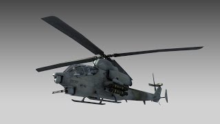 Battlefield 2 Zatar Wetlands SP - Bell AH-1Z Viper