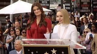 Kristen Bell Speech at her Hollywood Walk Of Fame Ceremony with Idina Menzel