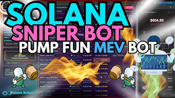 Pump Fun Sniper Bot Live ⚡ Solana MEV Bot Quick Token Snipes
